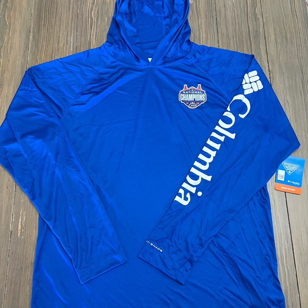 Columbia Blue Long Sleeve Shirt